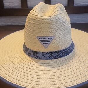 Columbia Tan and Blue Men's Hat